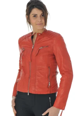 Blouson Femme Redskins Lounew Glasgow Red H15