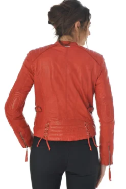 Blouson Femme Redskins Lounew Glasgow Red H15