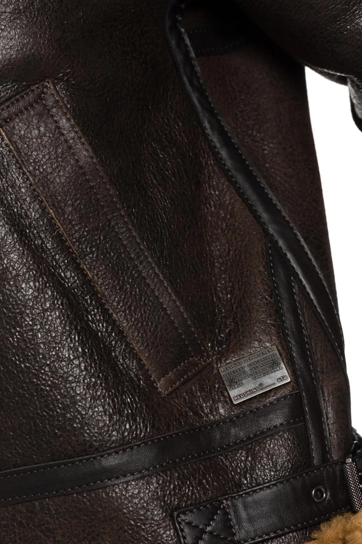 Blouson Femme Redskins Stella Queenstown Brown Ginger