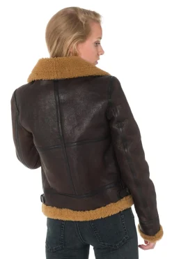 Blouson Femme Redskins Stella Queenstown Brown Ginger