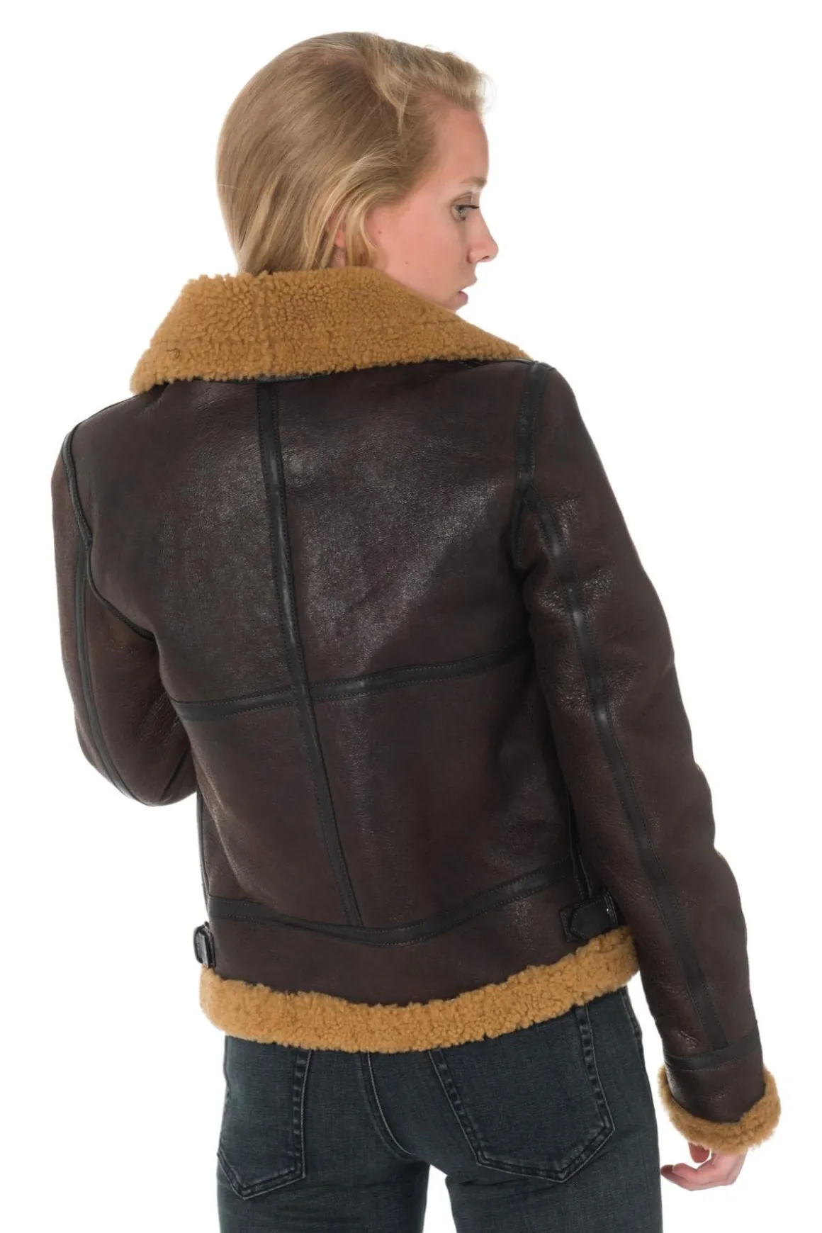 Blouson Femme Redskins Stella Queenstown Brown Ginger