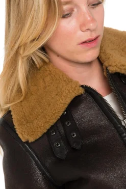 Blouson Femme Redskins Stella Queenstown Brown Ginger
