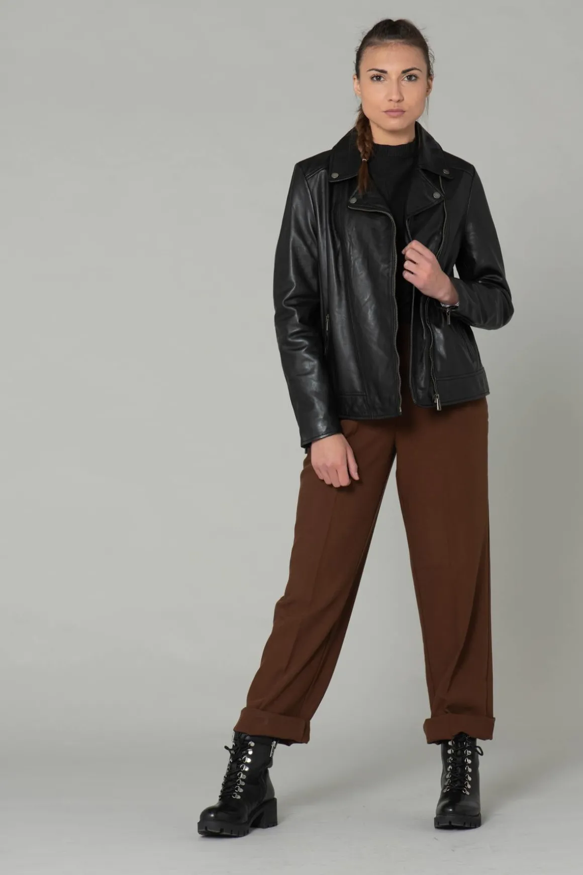 Blouson Femme Rose Garden Breda Curve Sheep Manila Black