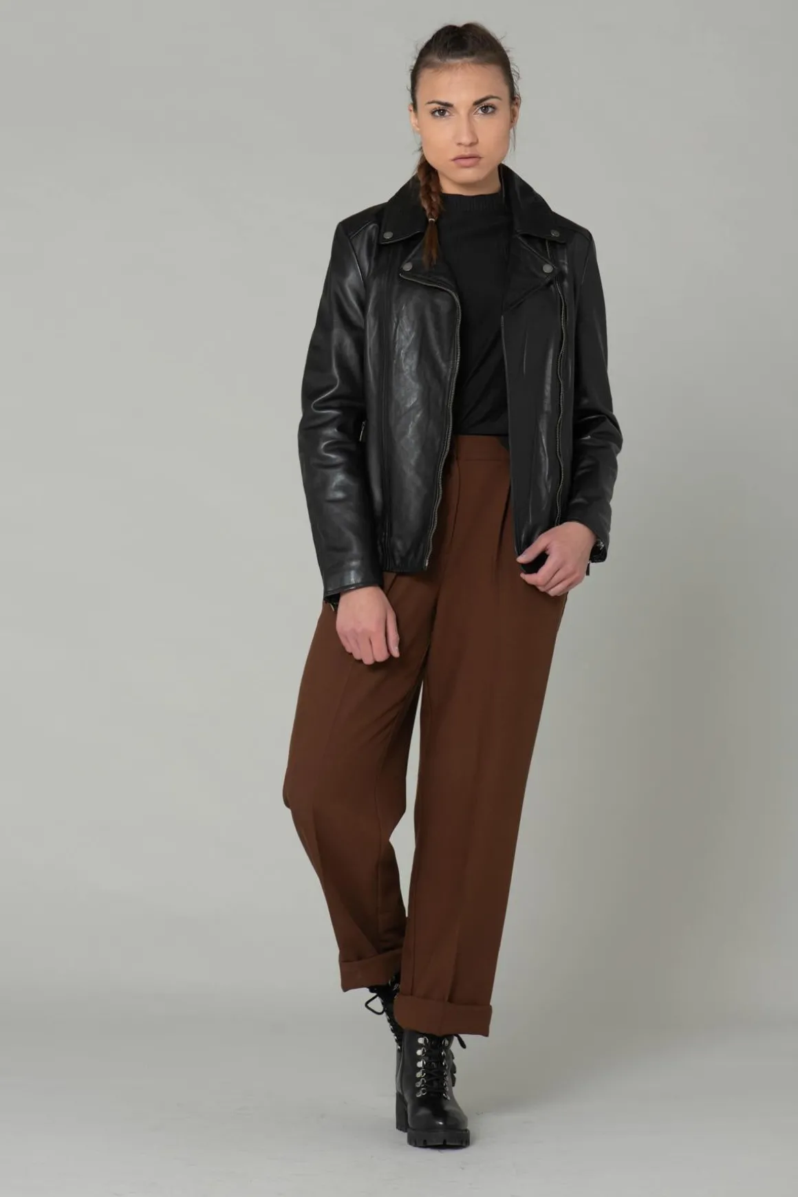 Blouson Femme Rose Garden Breda Curve Sheep Manila Black