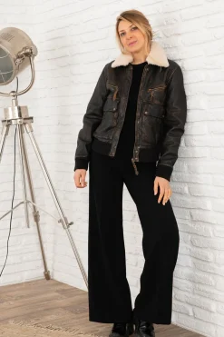 Blouson Femme Rose Garden Butler Sheep Dutch Black