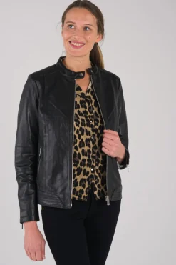 Blouson Femme Rose Garden Calvi Curve Sheep Manila Black