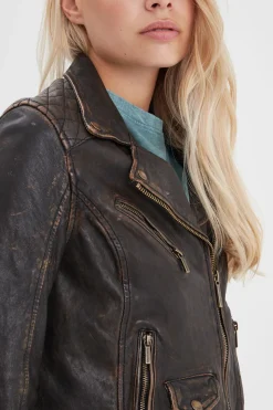 Blouson Femme Rose Garden Carmen Sheep Veg Kanwal Black Beige