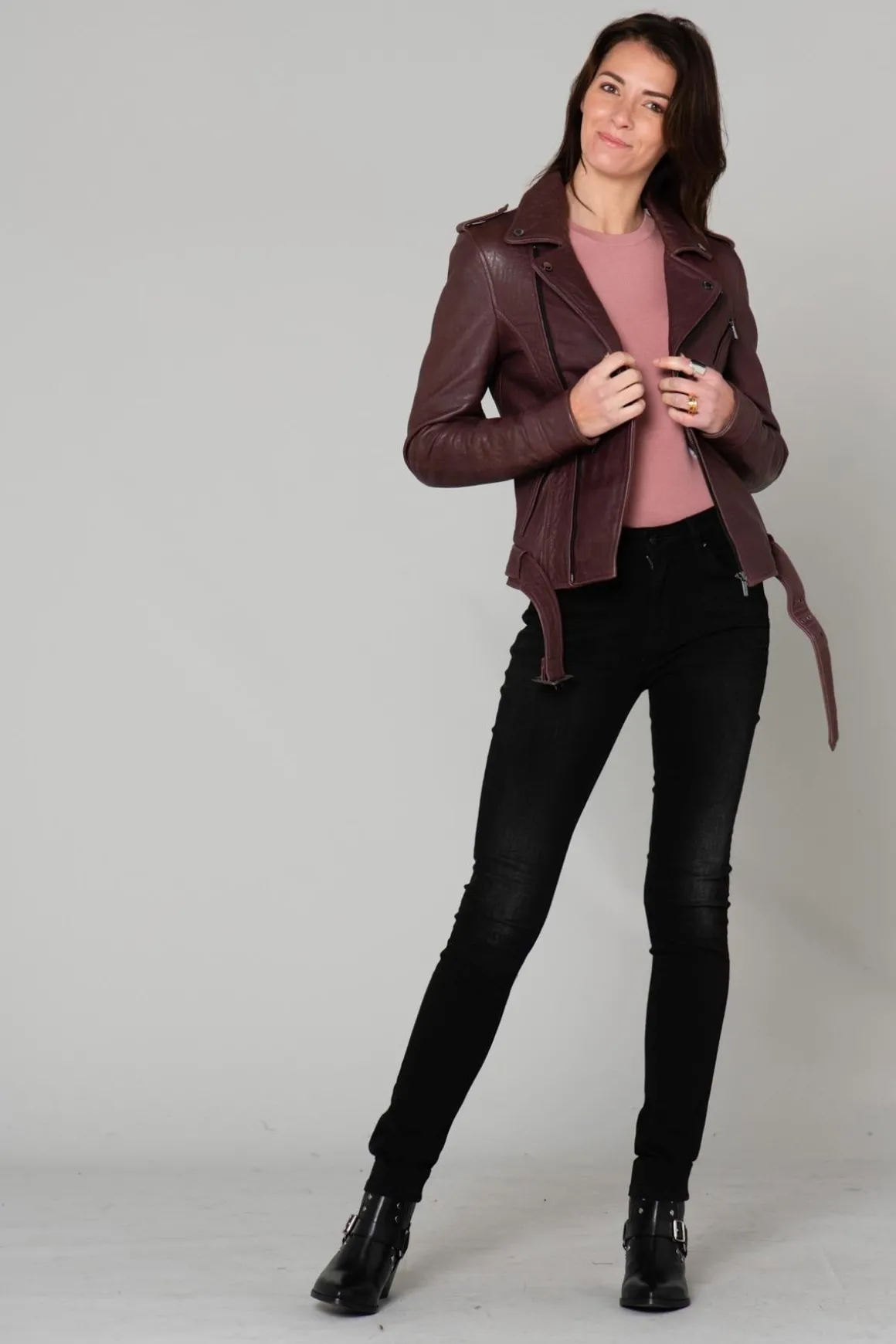 Blouson Femme Rose Garden Dahlia Sheep Veg Shrunken Fig Zz