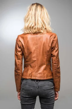 Blouson Femme Rose Garden Ethel Lamb Ruby Cognac