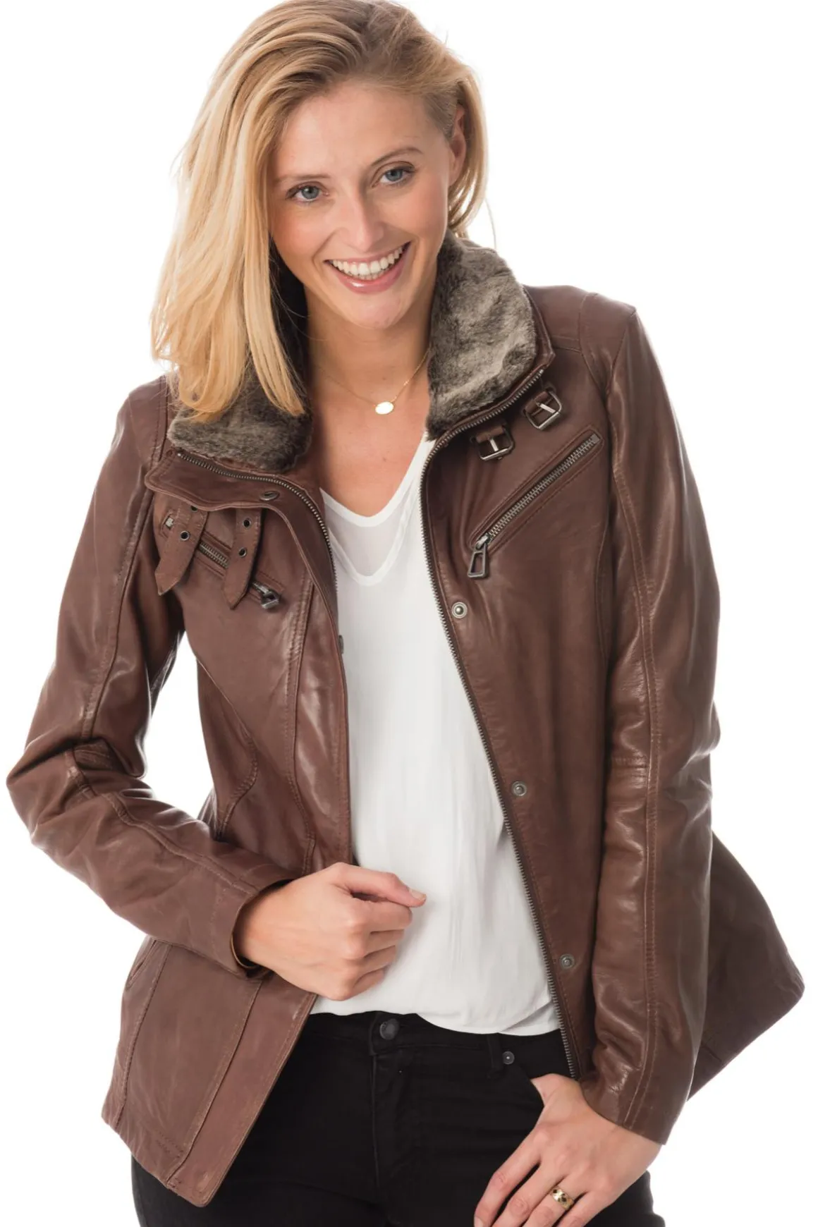 Blouson Femme Rose Garden Gemma Sheep Aosta Bison