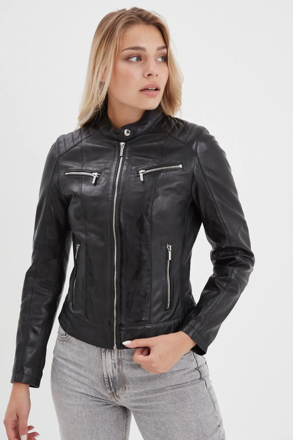 Blouson Femme Rose Garden Jody Lamb Castel Black