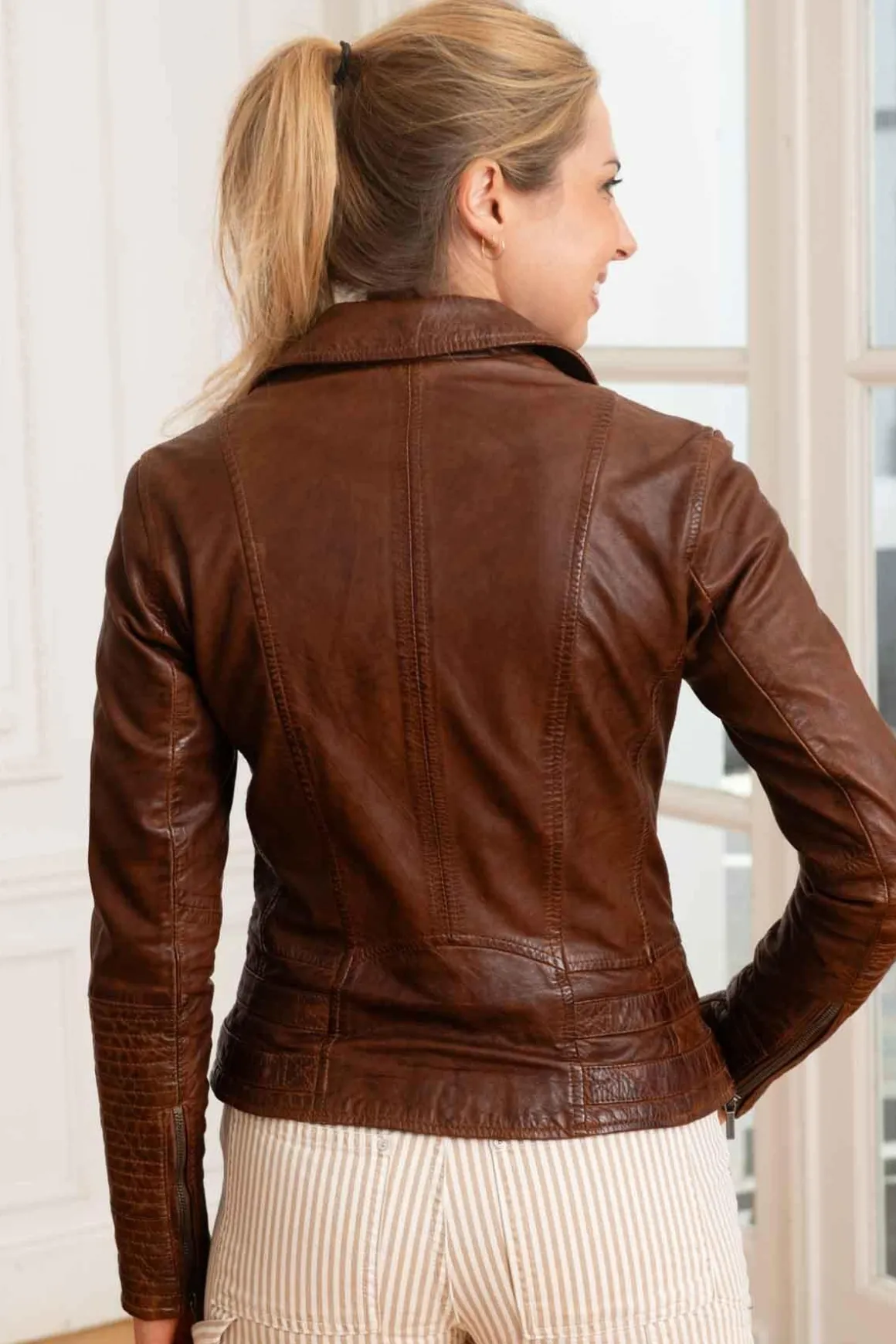 Blouson Femme Rose Garden Juliette Sheep Aosta Bison