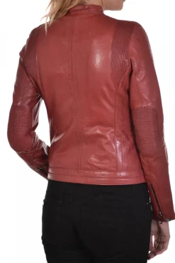 Blouson Femme Rose Garden Kelly Lamb Ruby Dark Red
