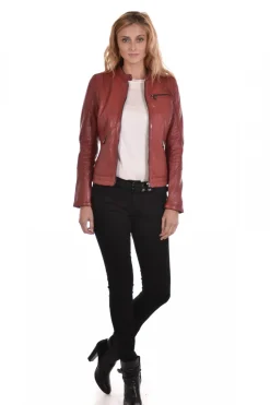 Blouson Femme Rose Garden Kelly Lamb Ruby Dark Red