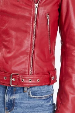 Blouson Femme Rose Garden Laurie Lamb Castel Red Zz