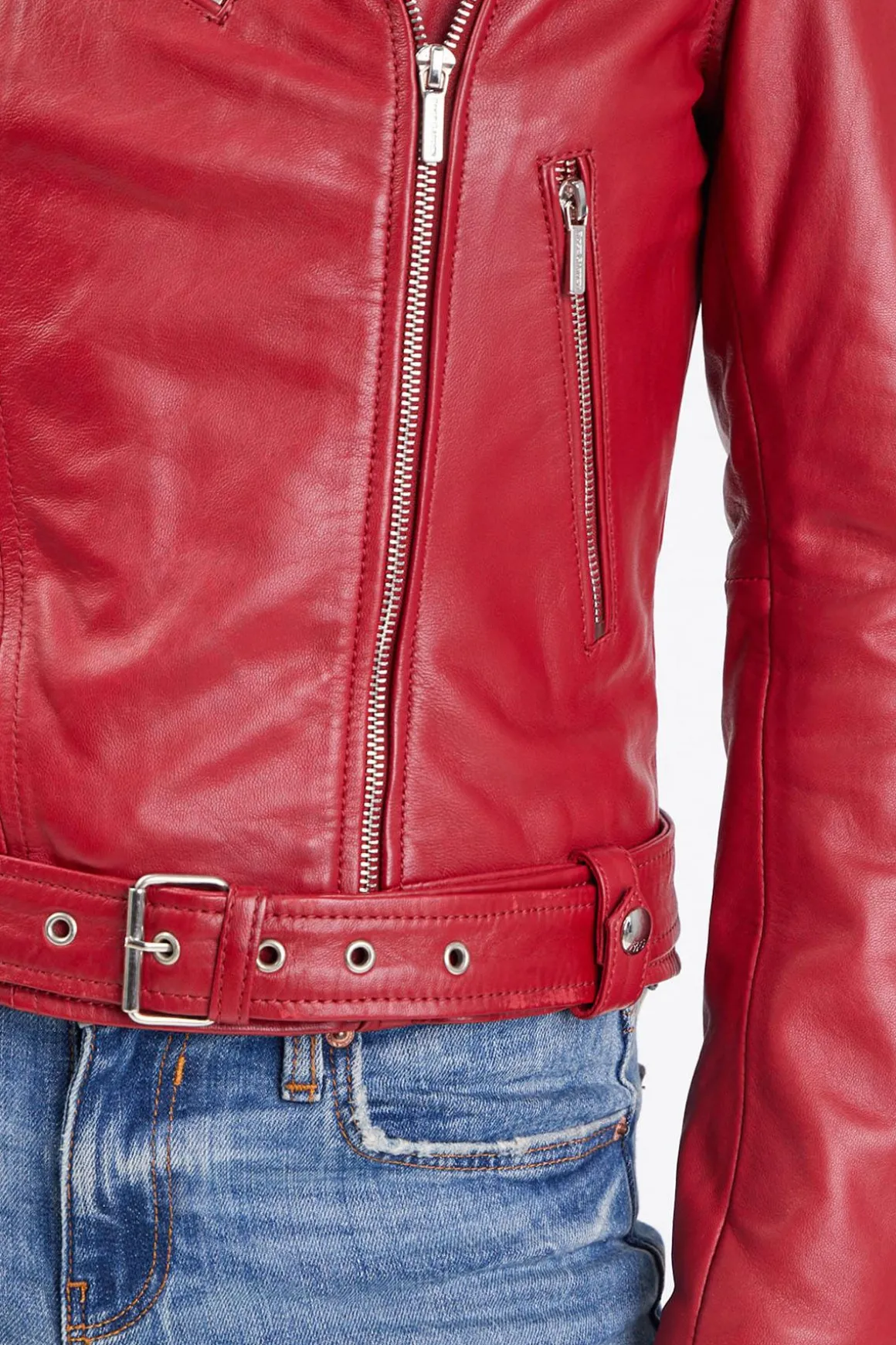 Blouson Femme Rose Garden Laurie Lamb Castel Red Zz