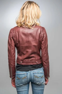 Blouson Femme Rose Garden Laurie Lamb Castel Burgundy Zz