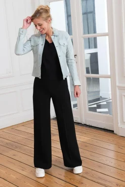 Blouson Femme Rose Garden Olga Lamb Anaina Aqua Zz