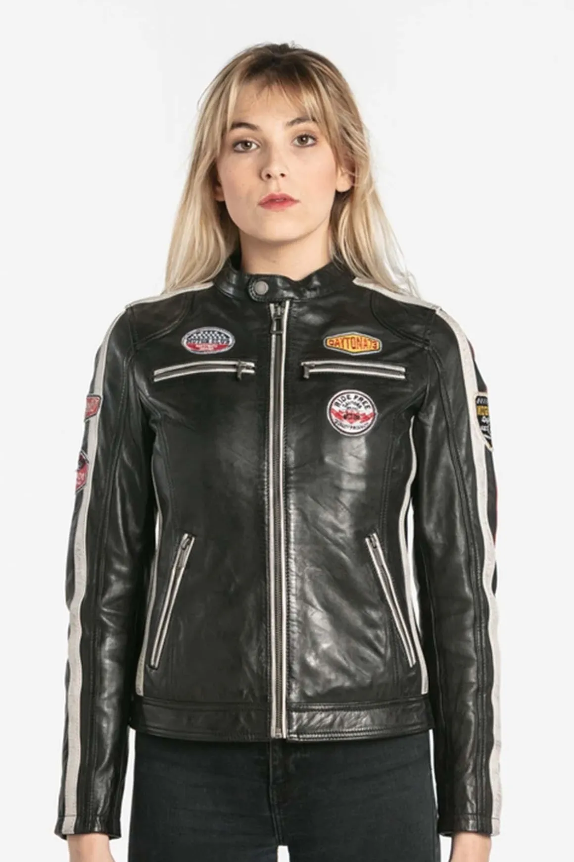Blouson Femme Rose Garden Olivera Sheep Atlas Black