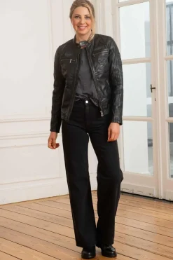 Blouson Femme Rose Garden Olivera Sheep Atlas Black Black