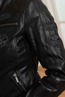 Blouson Femme Rose Garden Olivera Sheep Atlas Black Black