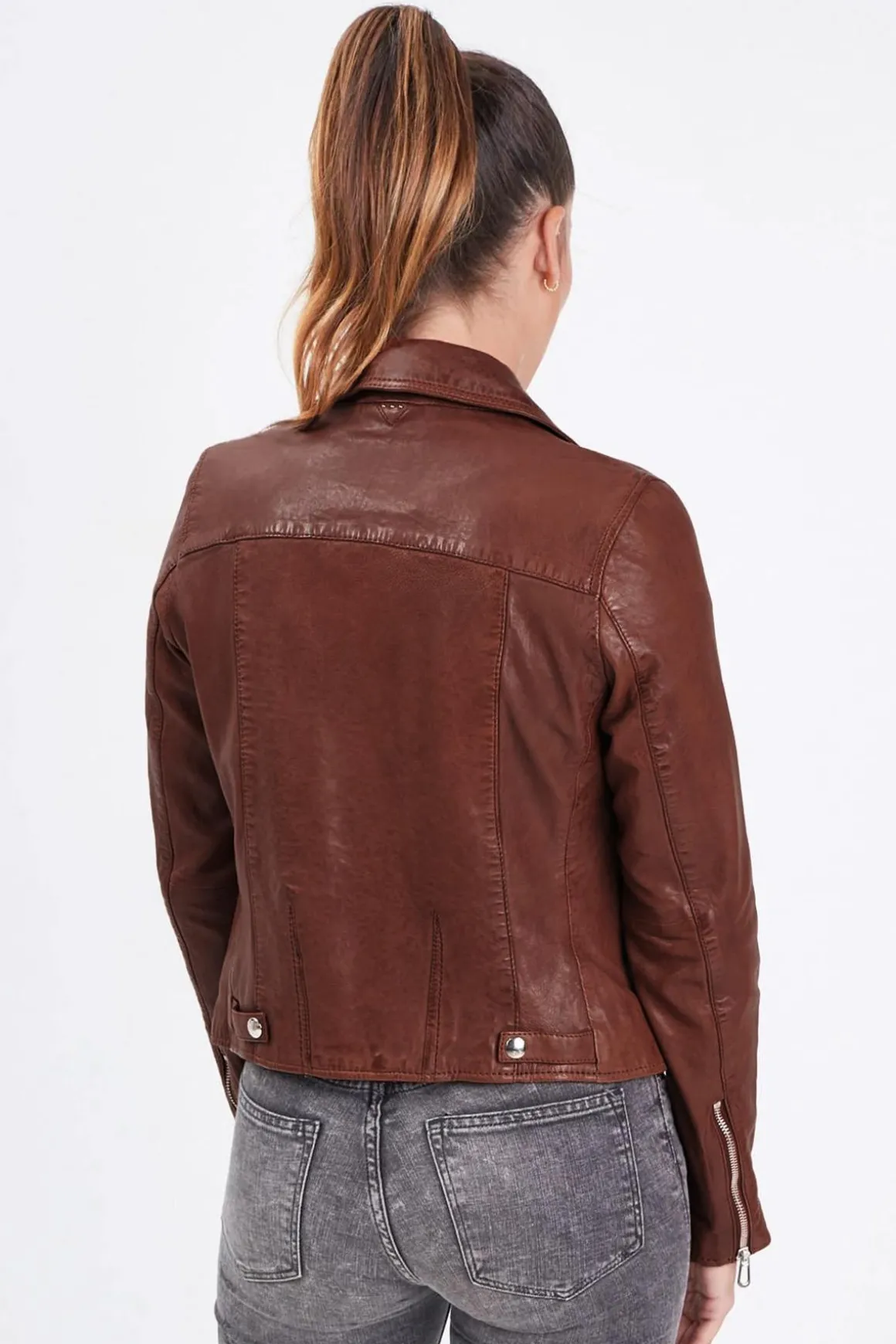 Blouson Femme Rose Garden Olympe Lamb Vita Bison