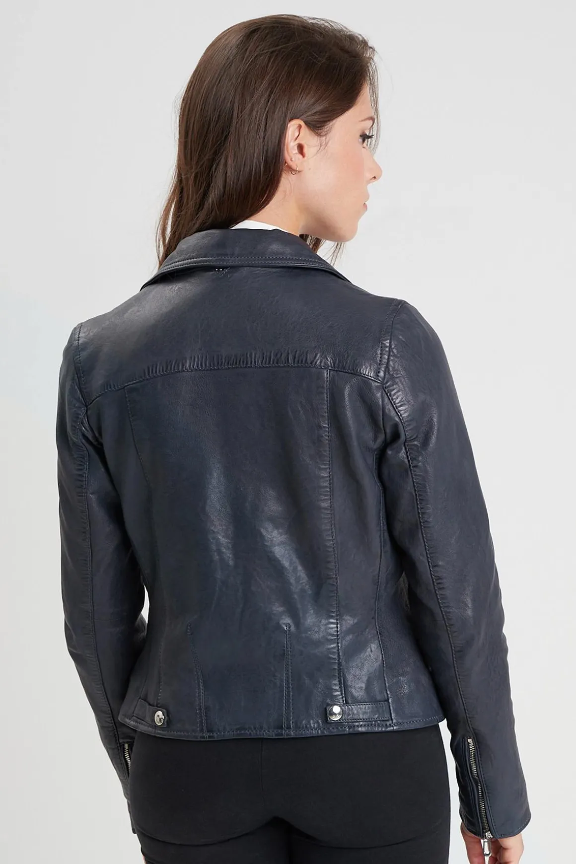 Blouson Femme Rose Garden Olympe Lamb Vita Navy