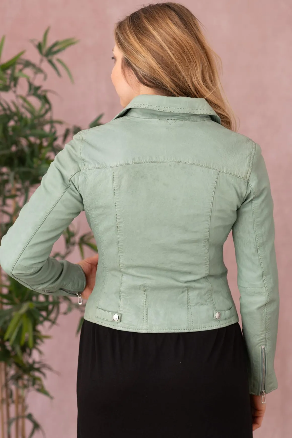 Blouson Femme Rose Garden Olympe Lamb Vita Jade