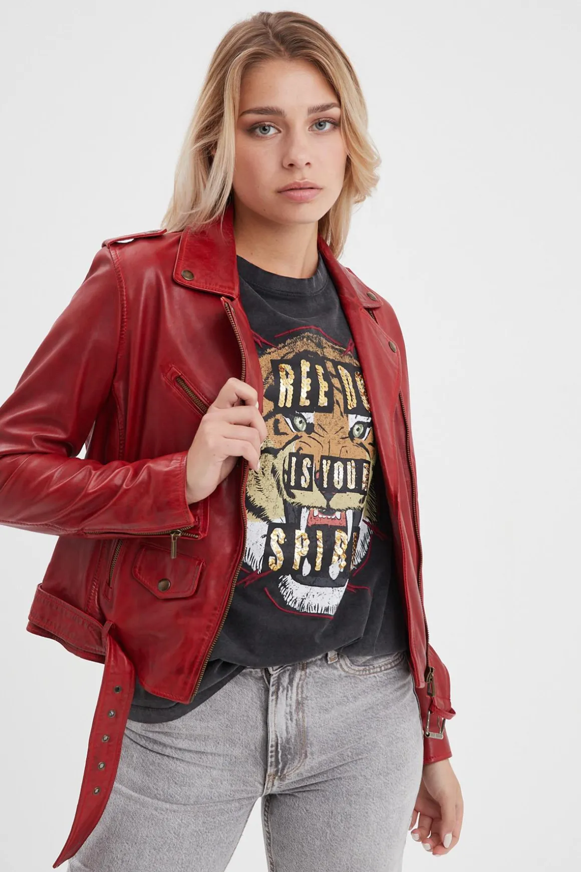 Blouson Femme Rose Garden Otilia Sheep Aosta Red Chili Pepper