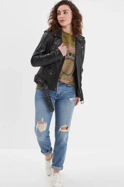 Blouson Femme Rose Garden Otilia Sheep Aosta Black