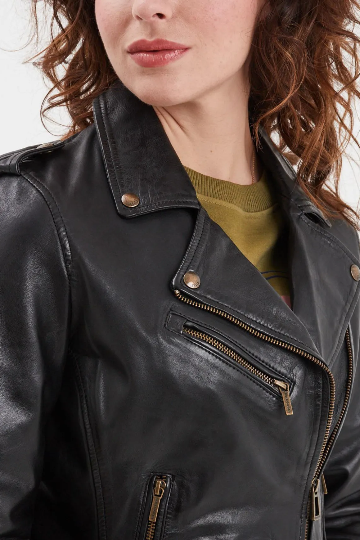 Blouson Femme Rose Garden Otilia Sheep Aosta Black