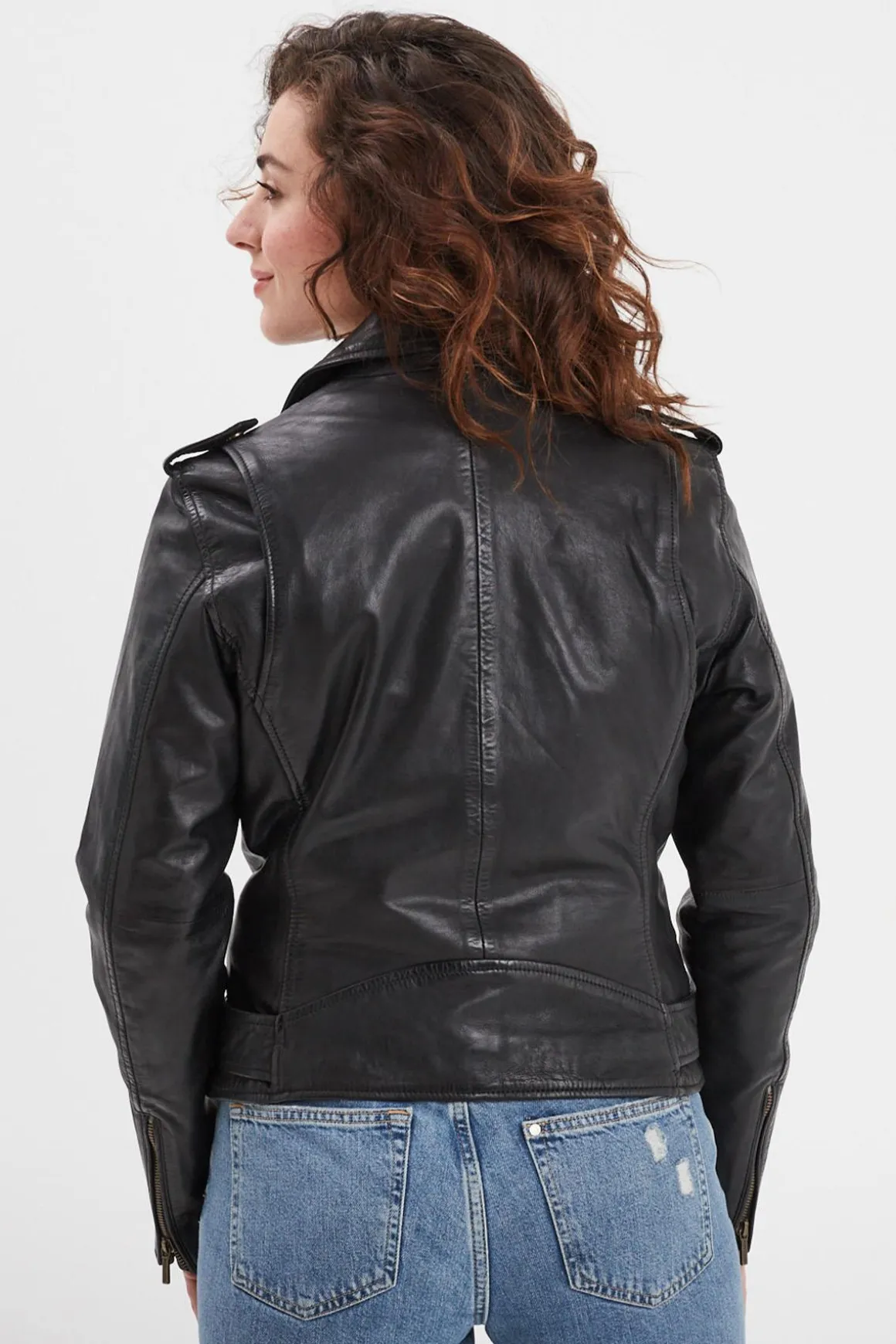 Blouson Femme Rose Garden Otilia Sheep Aosta Black