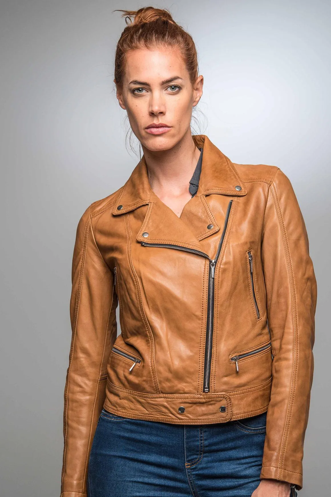 Blouson Femme Rose Garden Panema Lamb Castel Tan Zz10