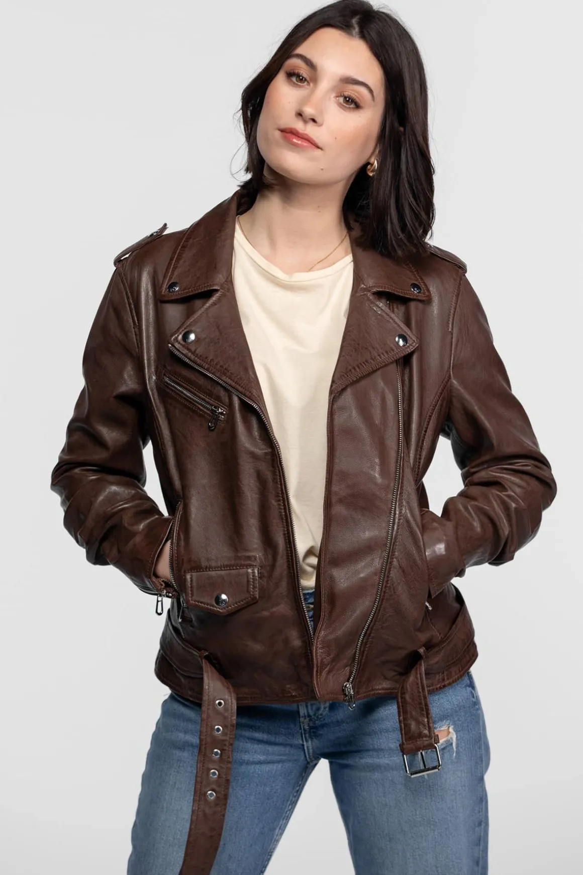 Blouson Femme Rose Garden Paula Lamb Vita Bison