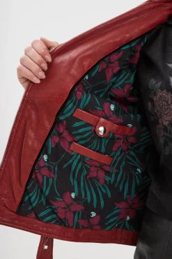 Blouson Femme Rose Garden Paula Lamb Vita Red Chili