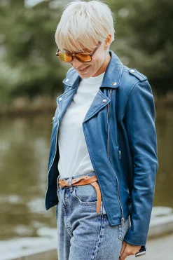 Blouson Femme Rose Garden Paula Lamb Vita Blue Water