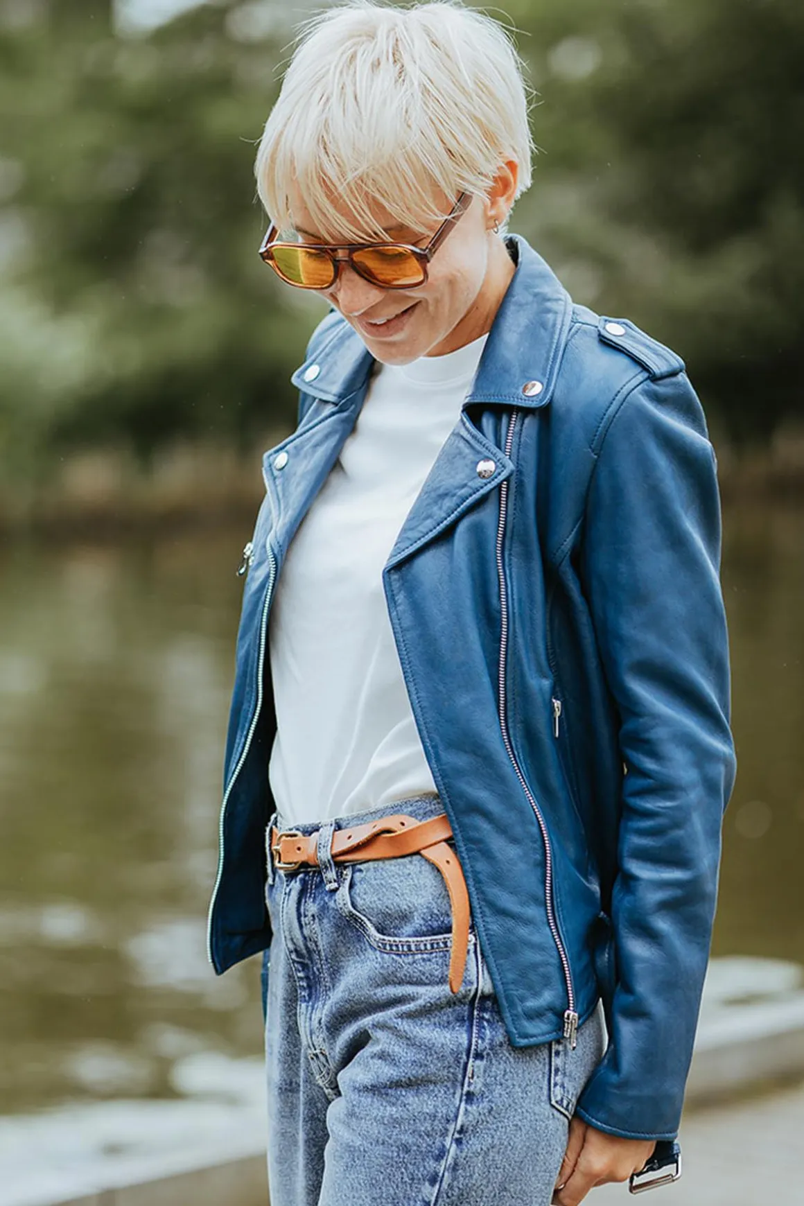 Blouson Femme Rose Garden Paula Lamb Vita Blue Water