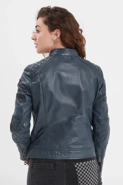 Blouson Femme Rose Garden Walkora Sheep Atlas Veg Short Blue
