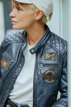 Blouson Femme Rose Garden Walkora Sheep Atlas Veg Short Blue
