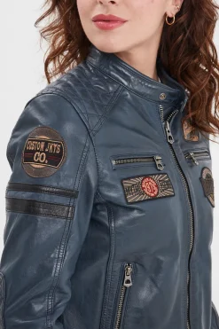 Blouson Femme Rose Garden Walkora Sheep Atlas Veg Short Blue