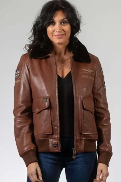 Blouson Femme Royal Air Force Molly Tortoise