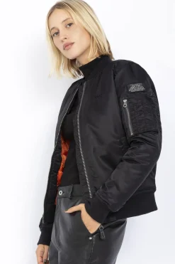 Blouson Femme Schott Airforcewrs Black