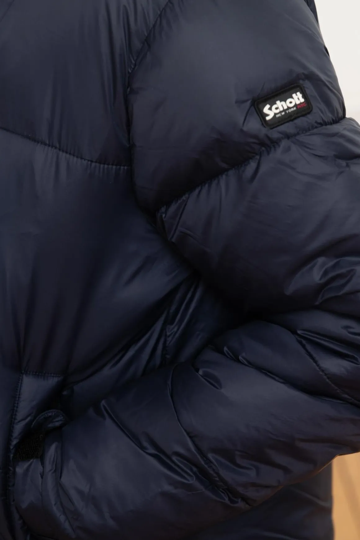 Blouson Femme Schott Belstarwrs Navy