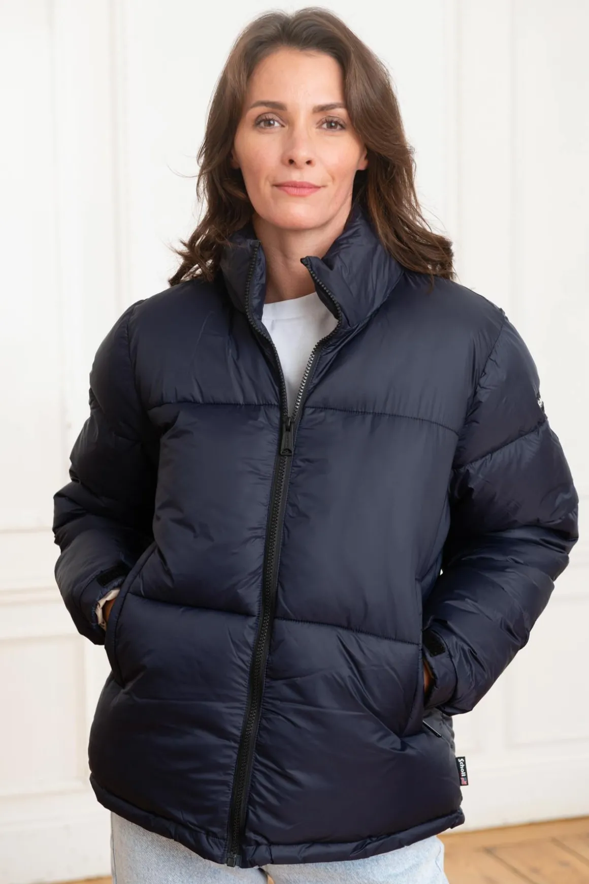 Blouson Femme Schott Belstarwrs Navy