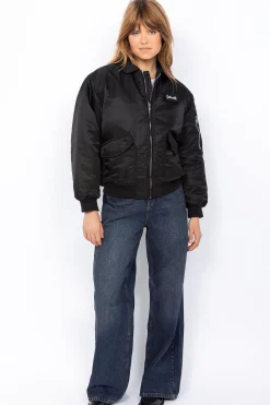 Blouson Femme Schott Danwrs Black