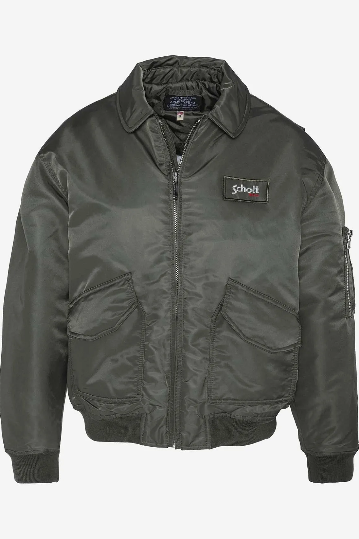 Blouson Femme Schott Danwrs Sage Kaki