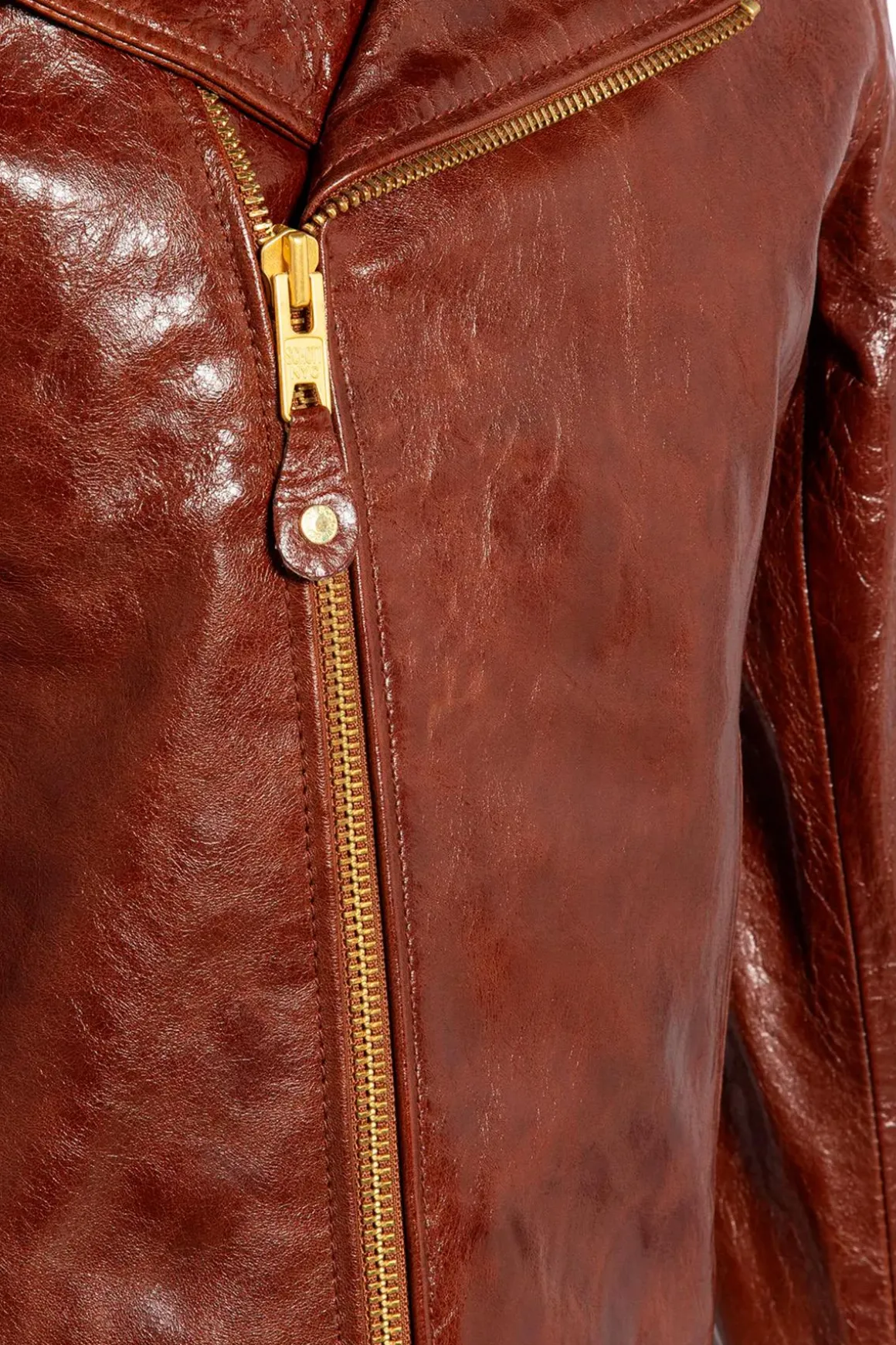 Blouson Femme Schott Lcwaxelle Brown