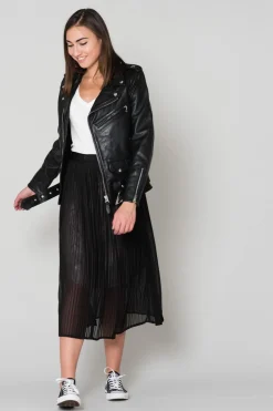 Blouson Femme Schott Lcw1637 Black