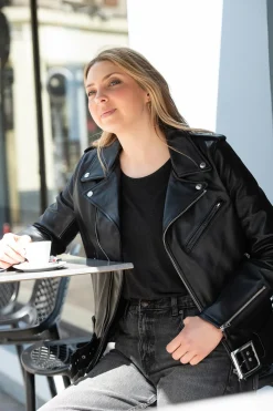 Blouson Femme Schott Lcw1637 Black