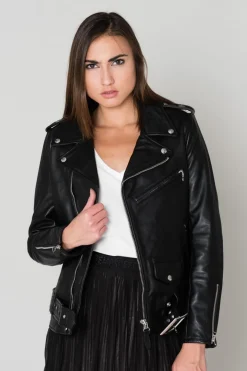 Blouson Femme Schott Lcw1637 Black